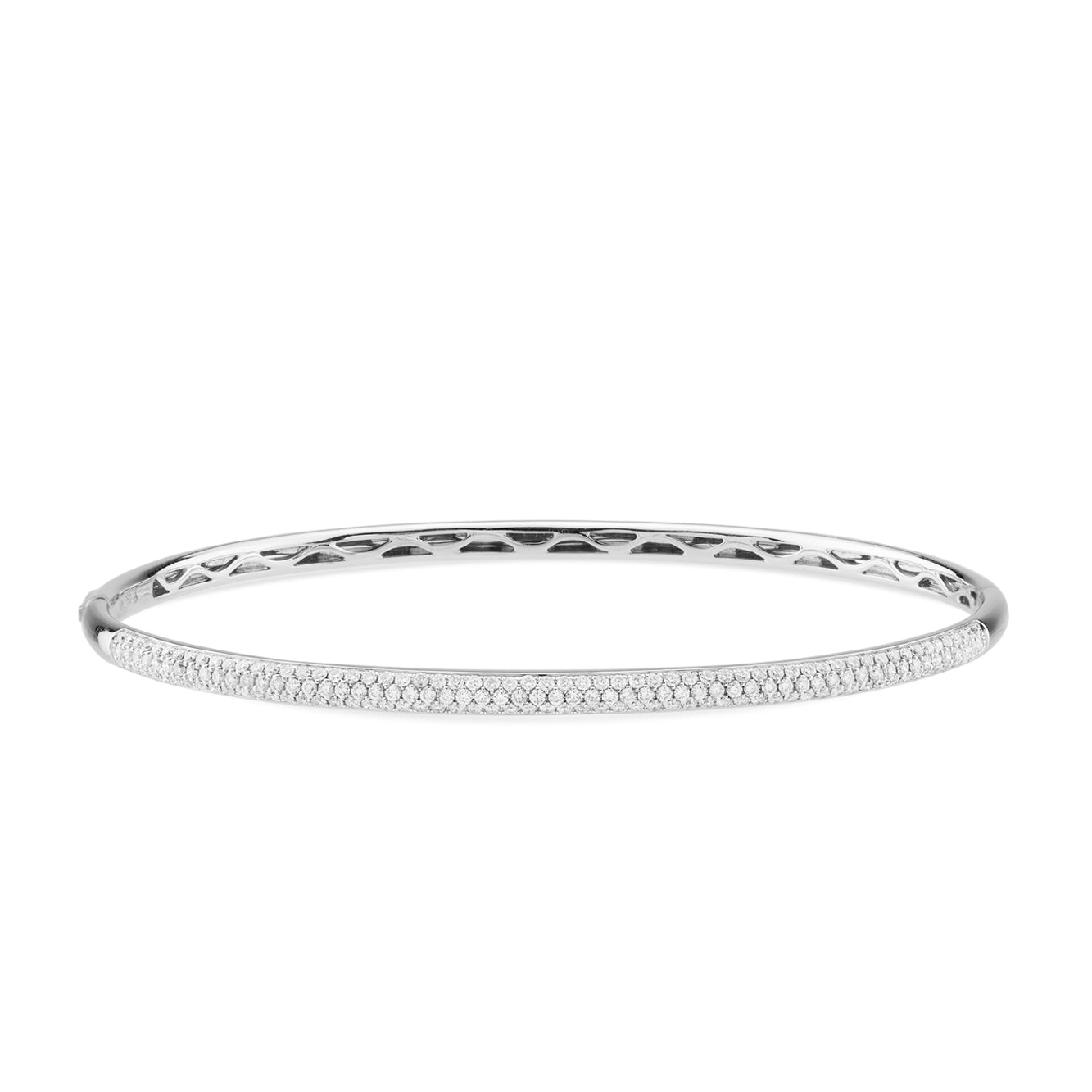 CANNES WHITE DIAMOND BANGLE