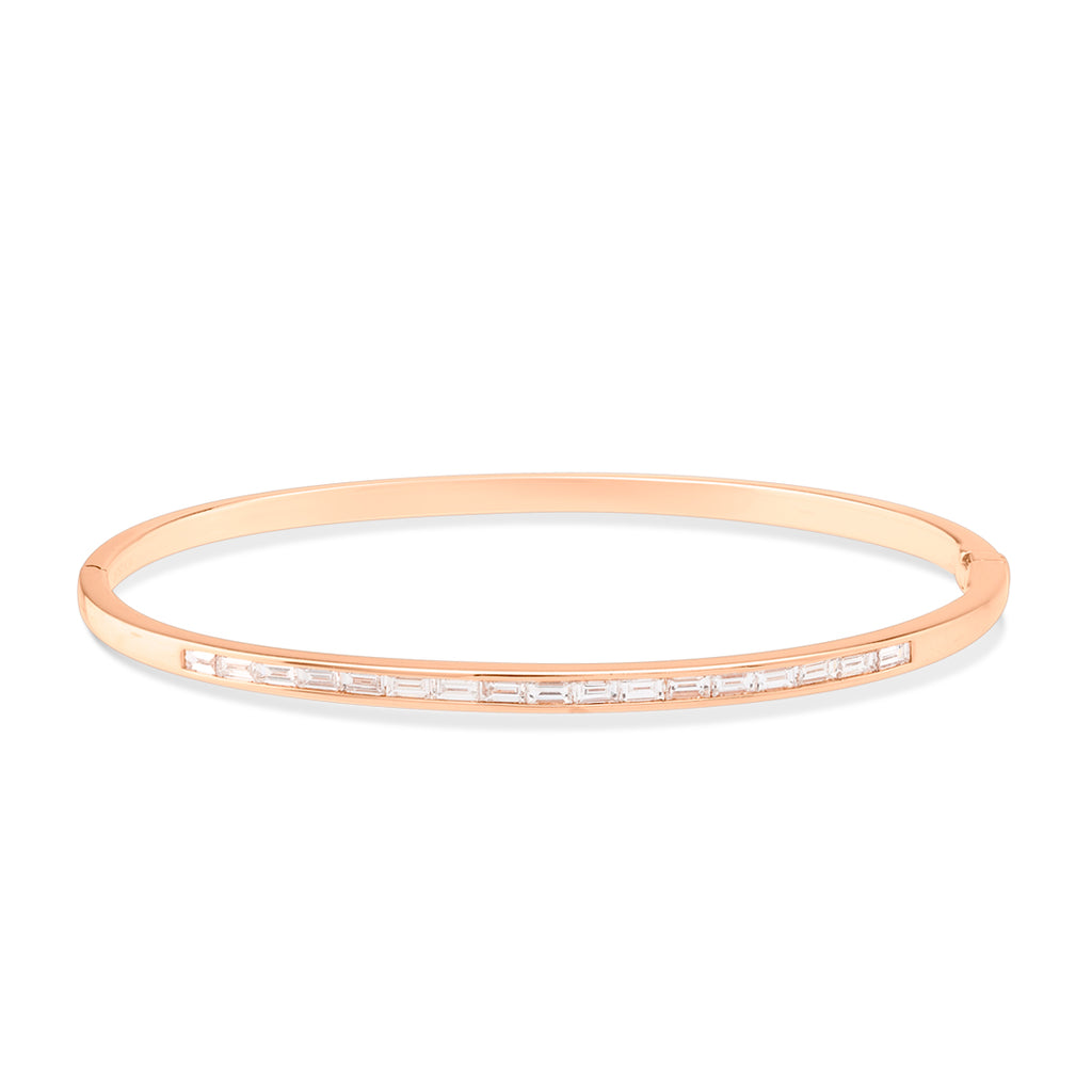 LINE DIAMOND BANGLE