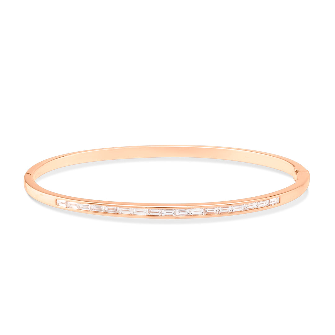 LINE DIAMOND BANGLE