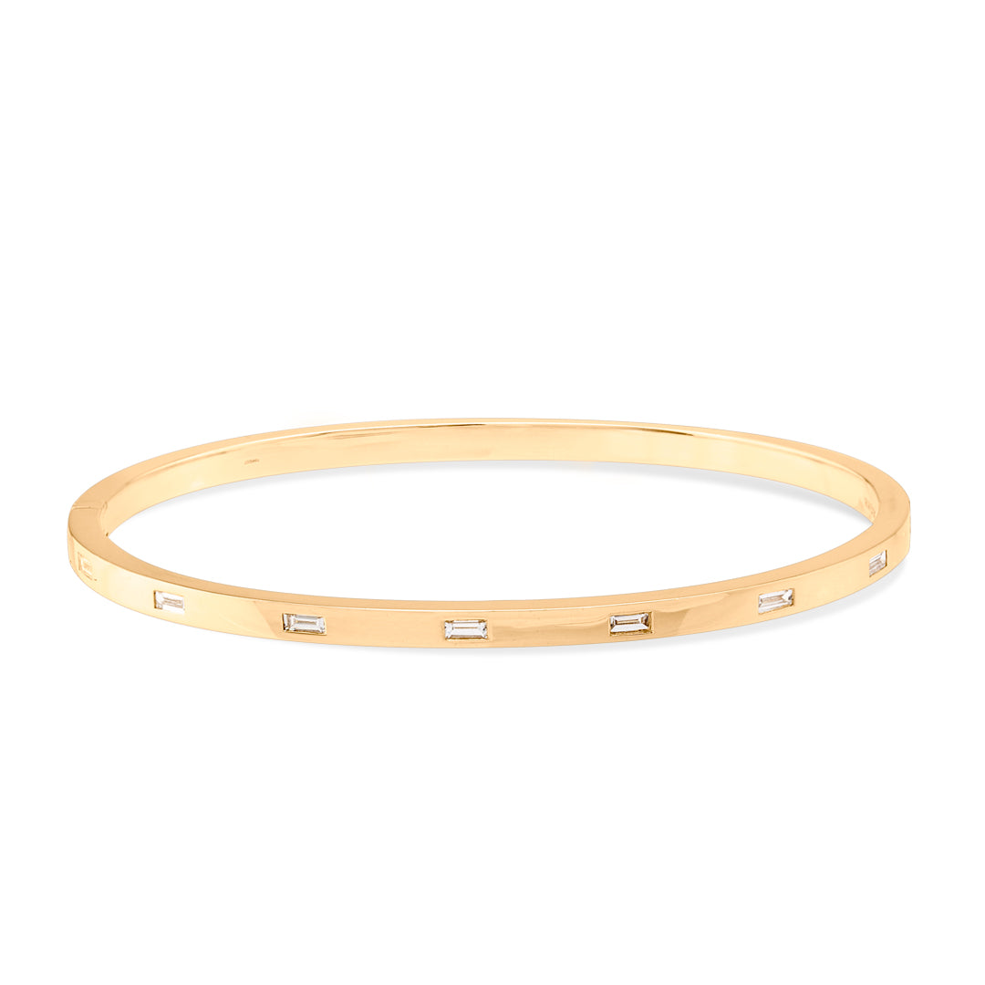 DIAMOND BAGUETTE BANGLE