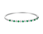 WILLOW BANGLE EMERALDS