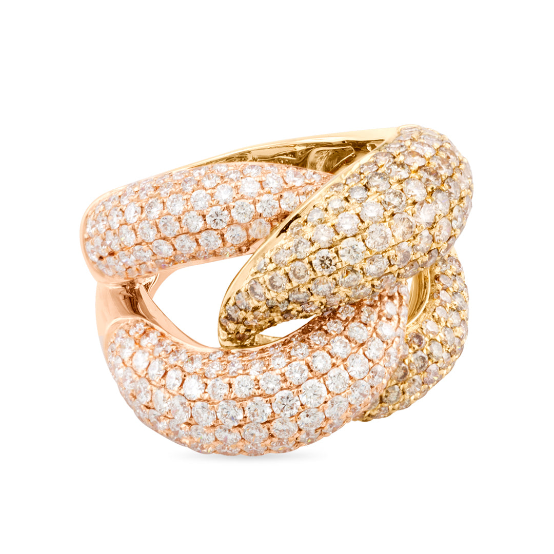 KNOT DIAMOND RING