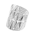 GEOMETRIC DIAMOND RING