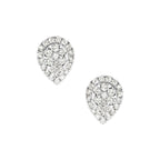 DIAMOND PEAR SHAPED STUDS