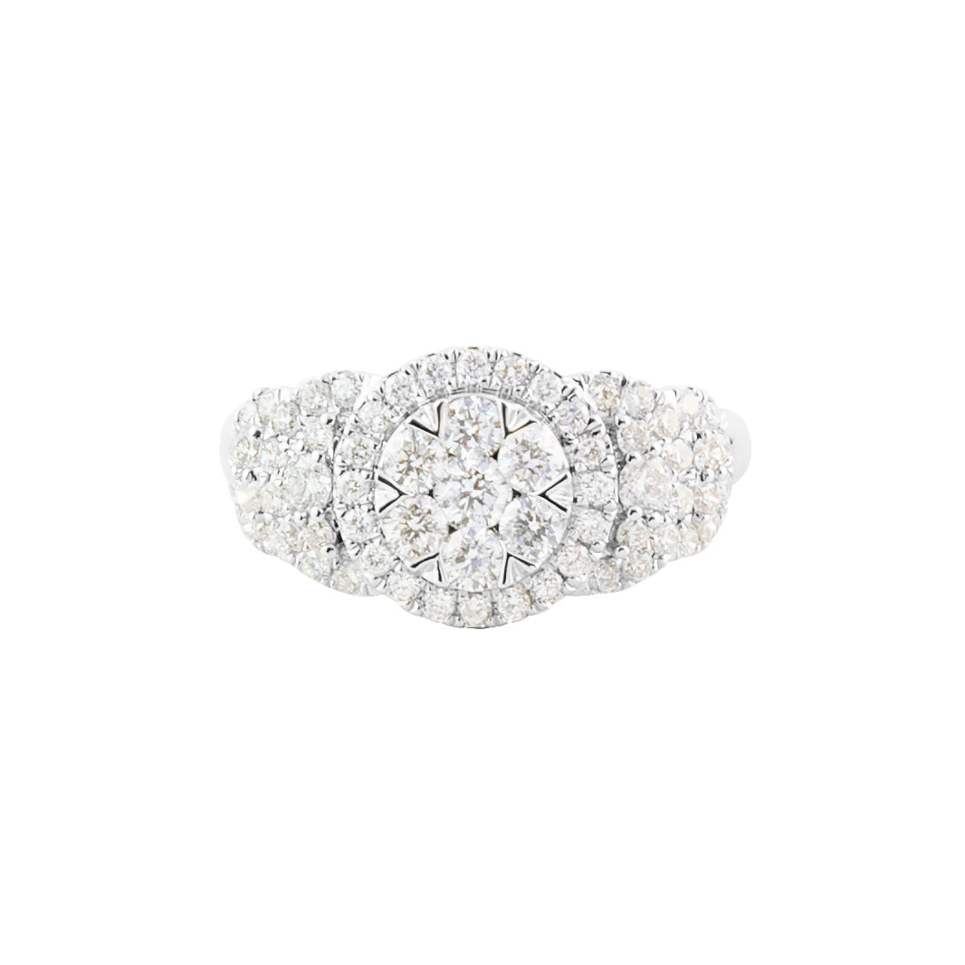 CLASSIC ILLUSION COCKTAIL RING