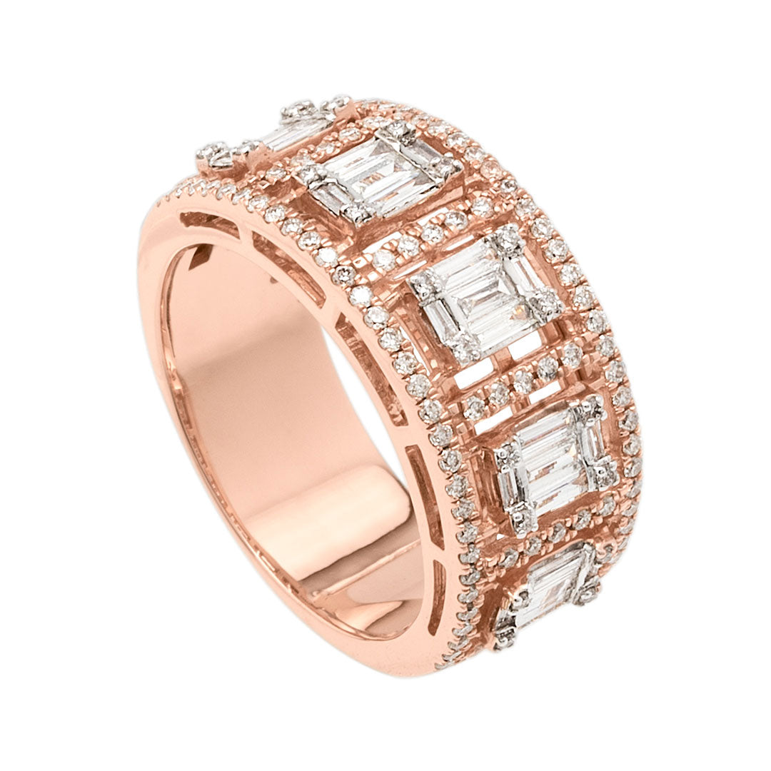 BAGUETTE DIAMOND BAND