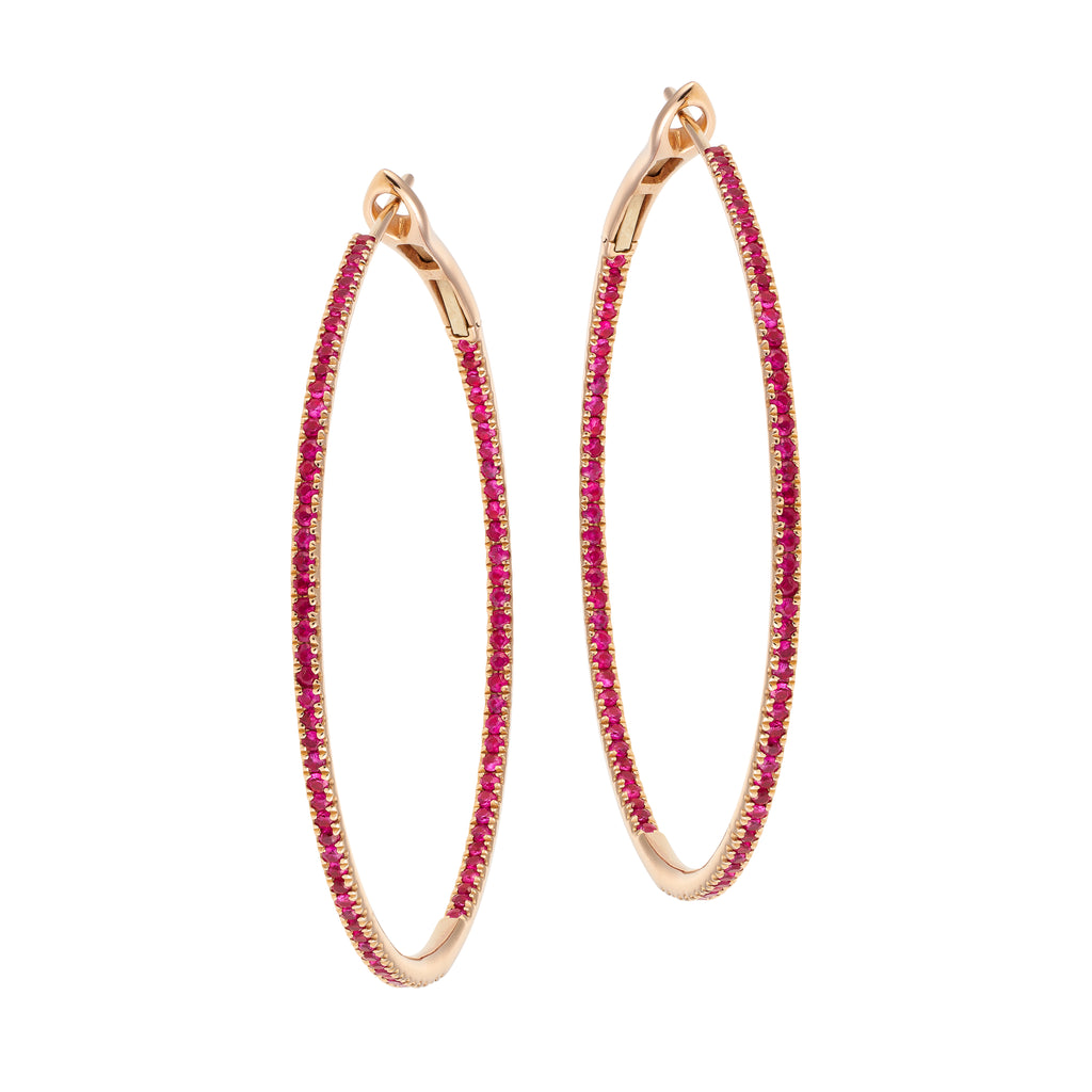 HELIX HOOPS RUBY