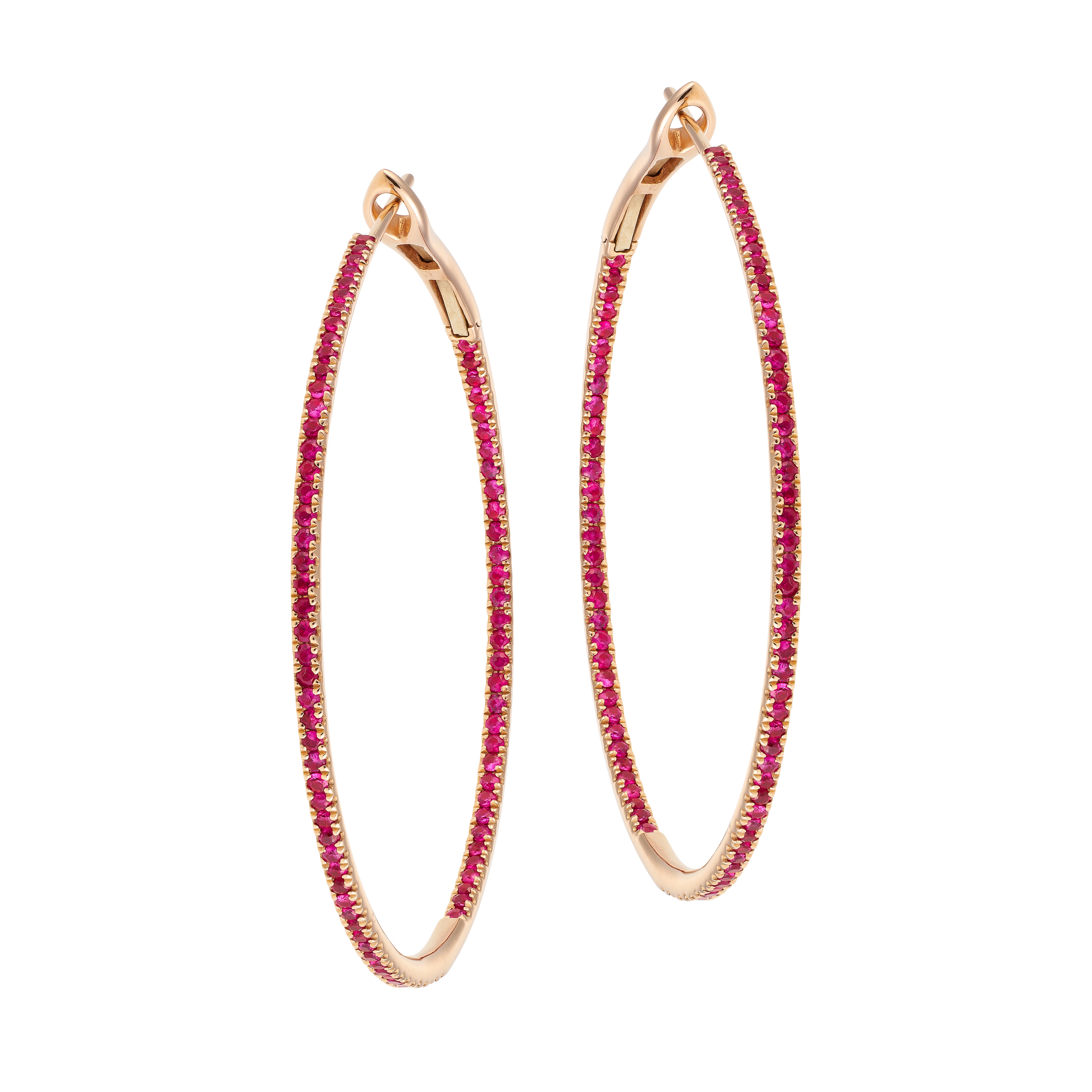 HELIX HOOPS RUBY