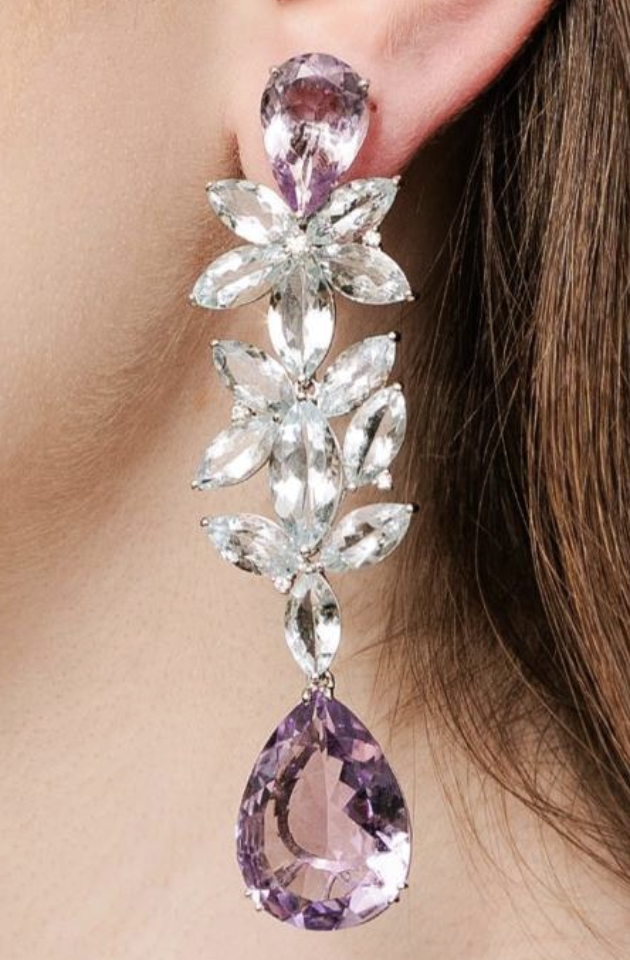 KAIA EARRINGS AMATISTA