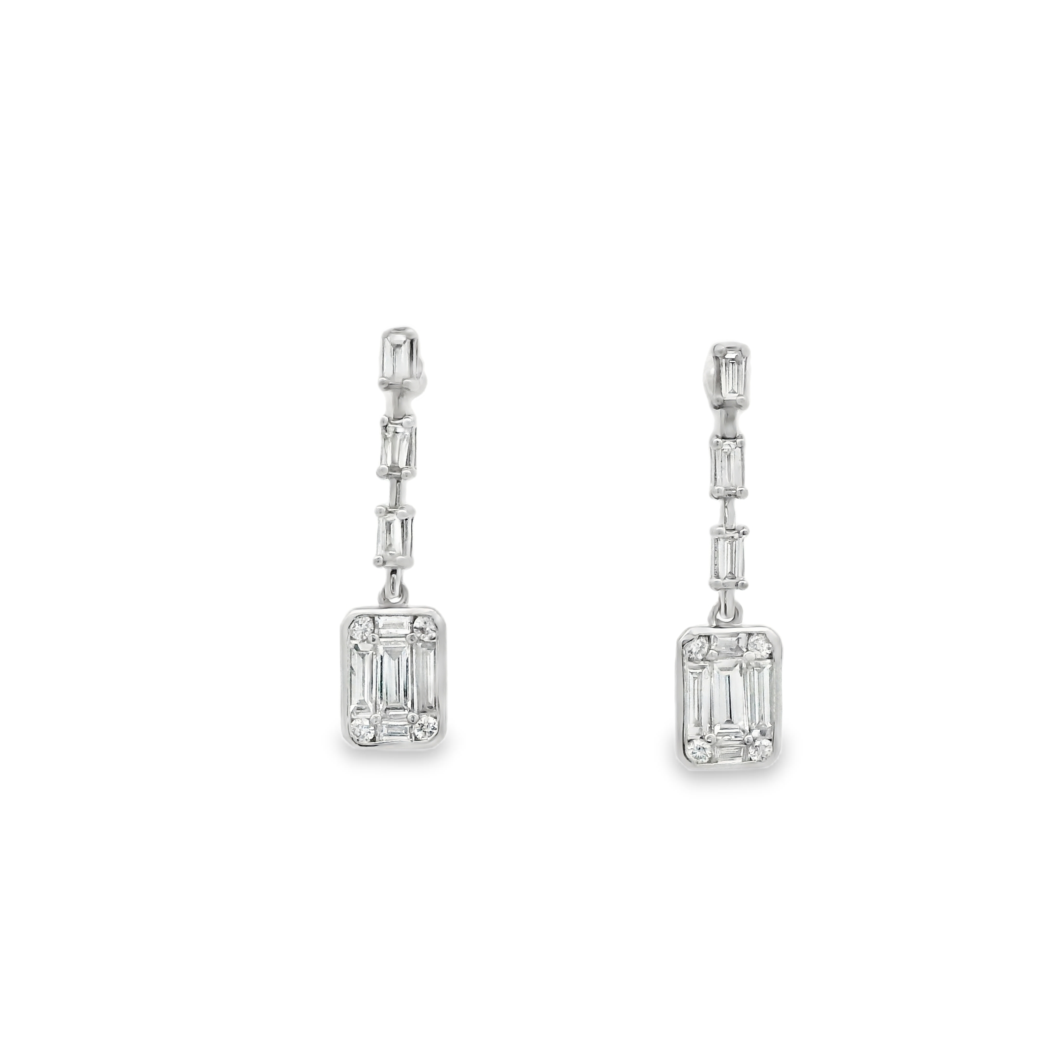 LONG BAGUETTES EARRINGS