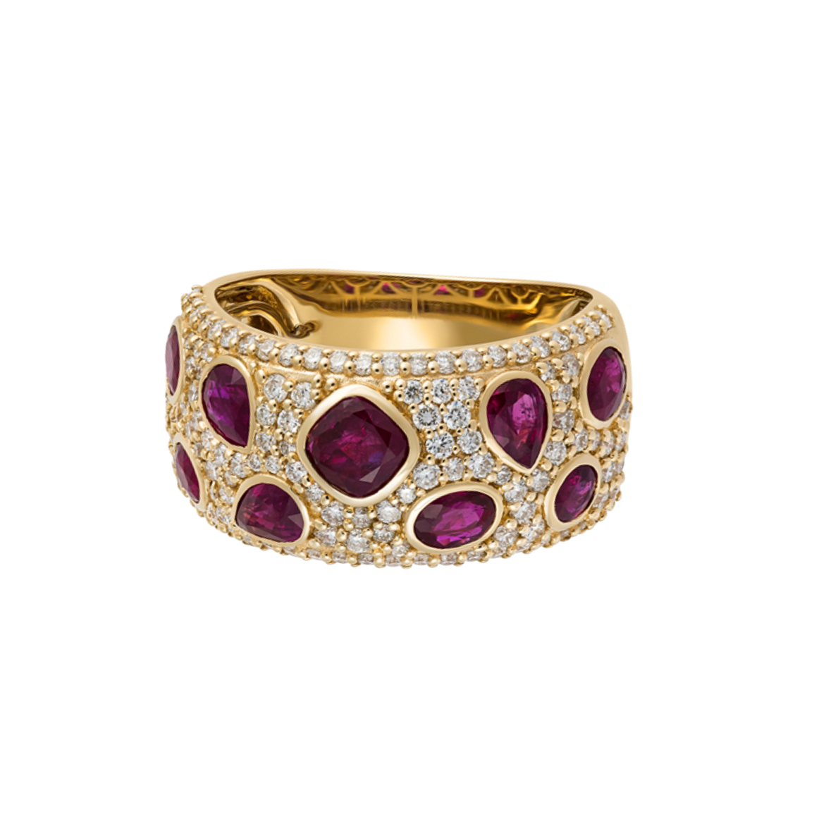 RUBY PRINT RING