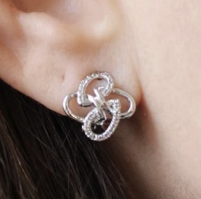 OMEGA FLOWER EARRINGS