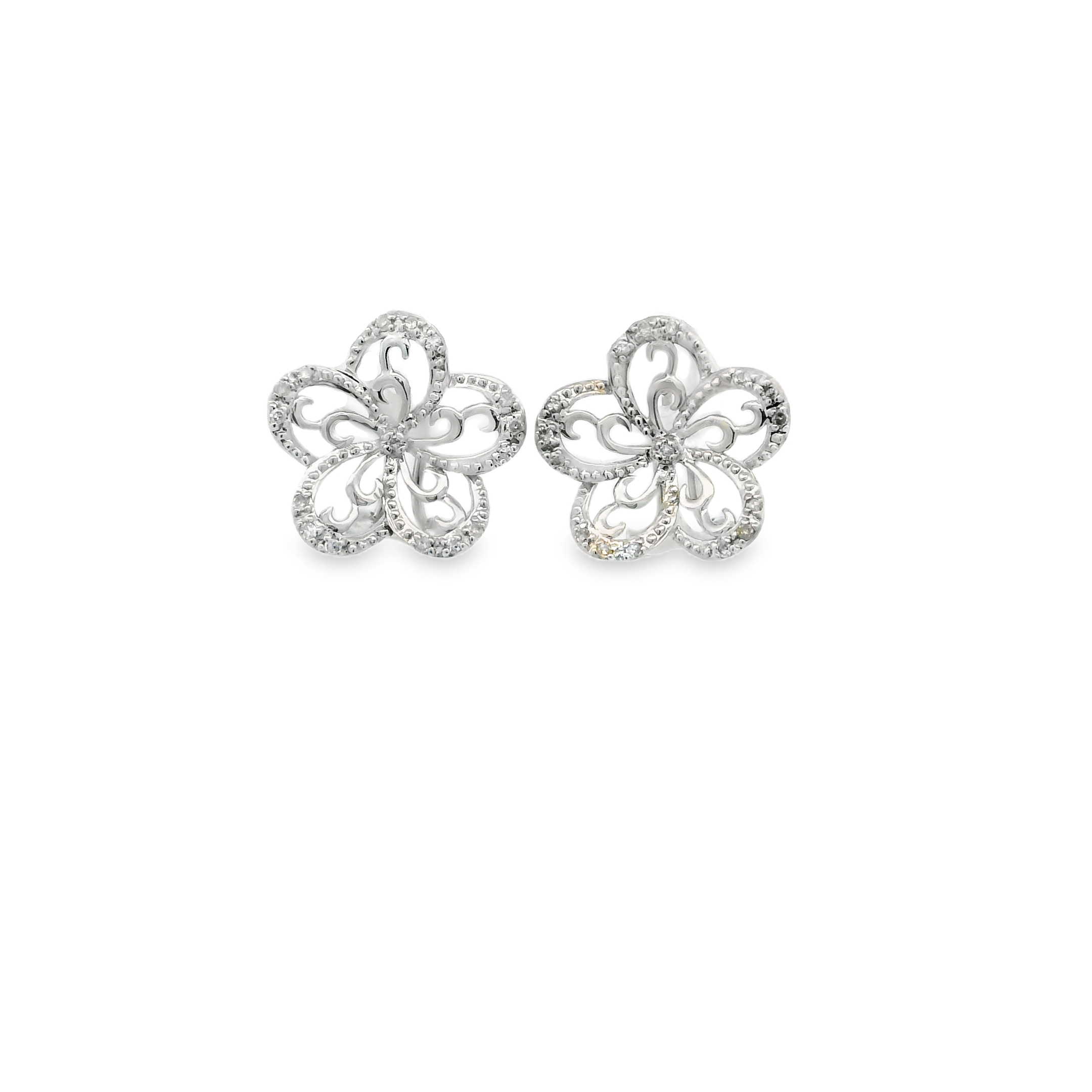 OMEGA FLOWER EARRINGS