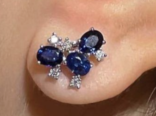 OVAL SAPPHIRES WITH DIAMONDS