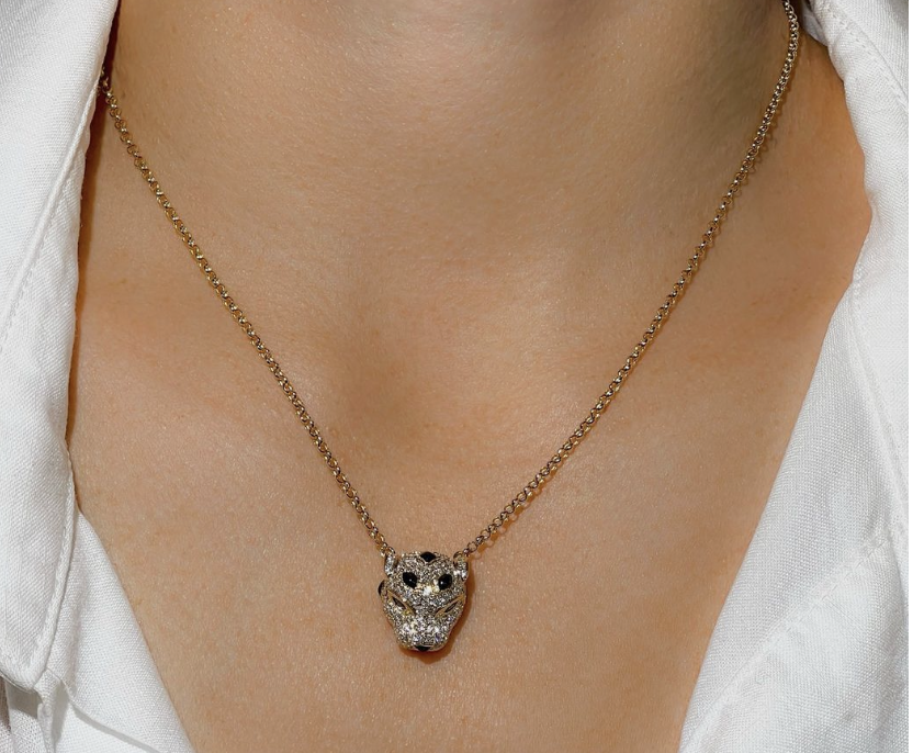 PANTHERE PENDANT NECKLACE