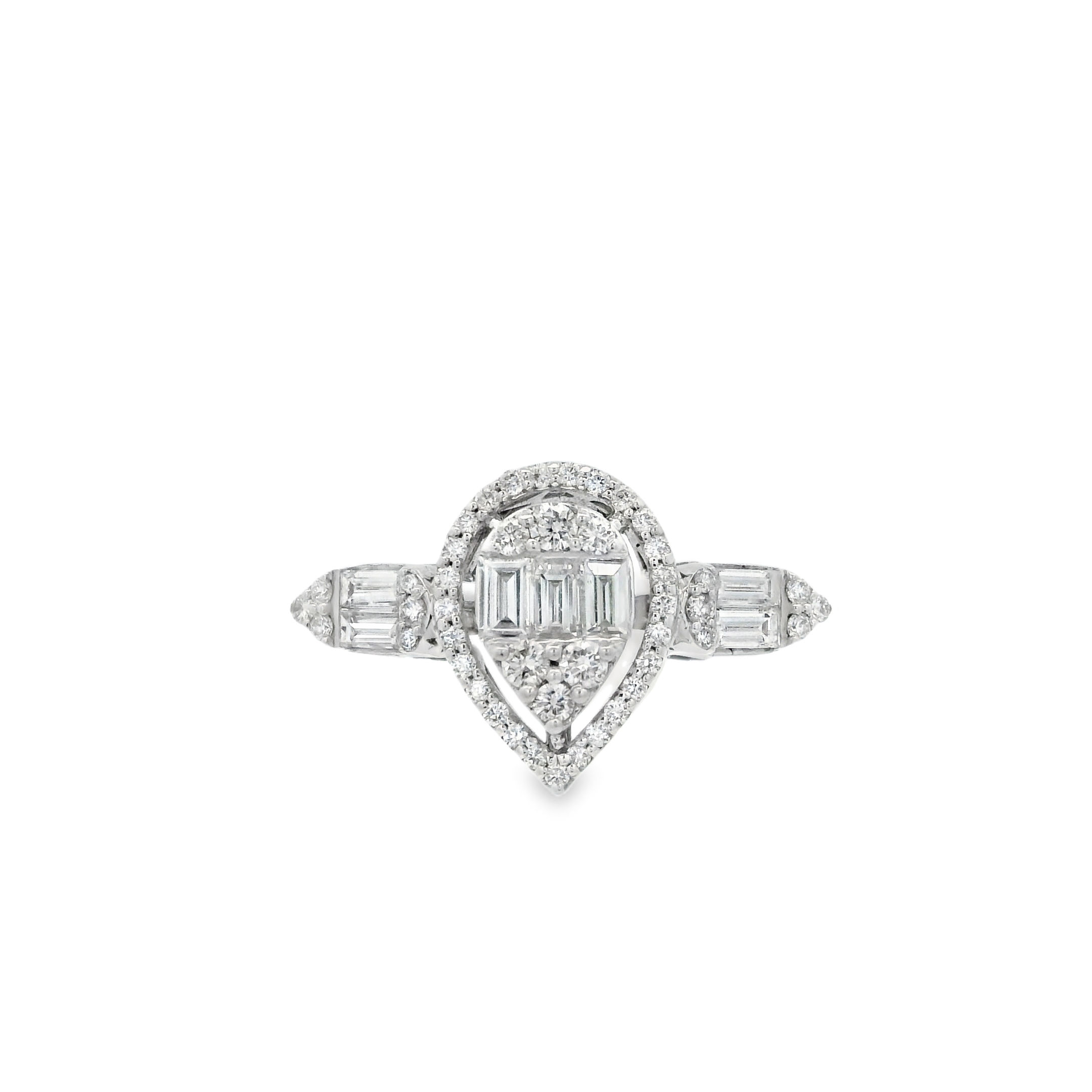 PEAR DIAMOND RING