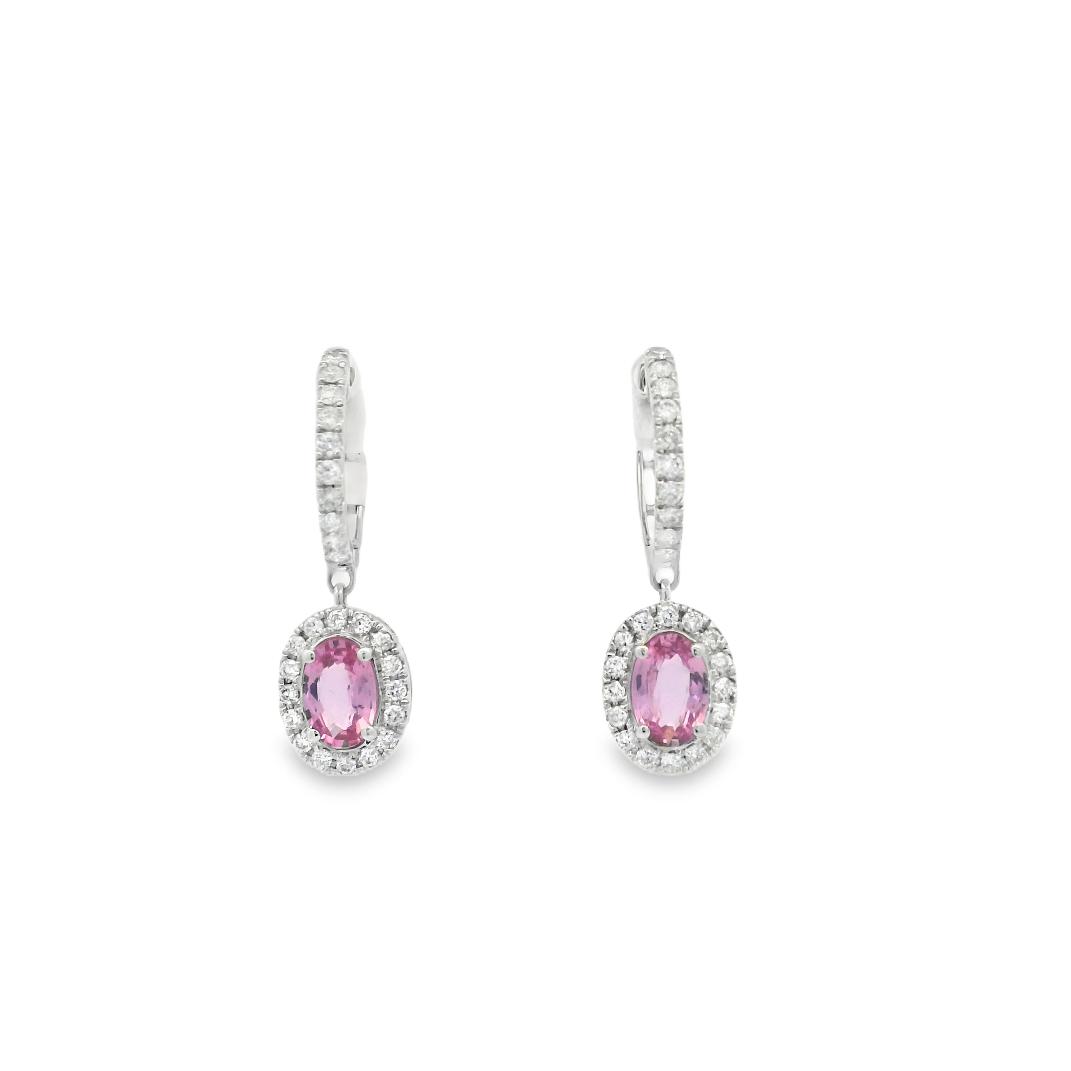 PINK SAPPHIRE DANGLES