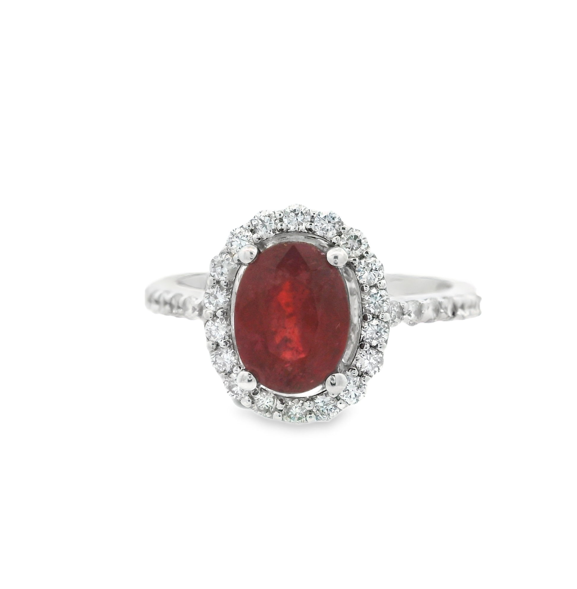 RUBY OVAL RING