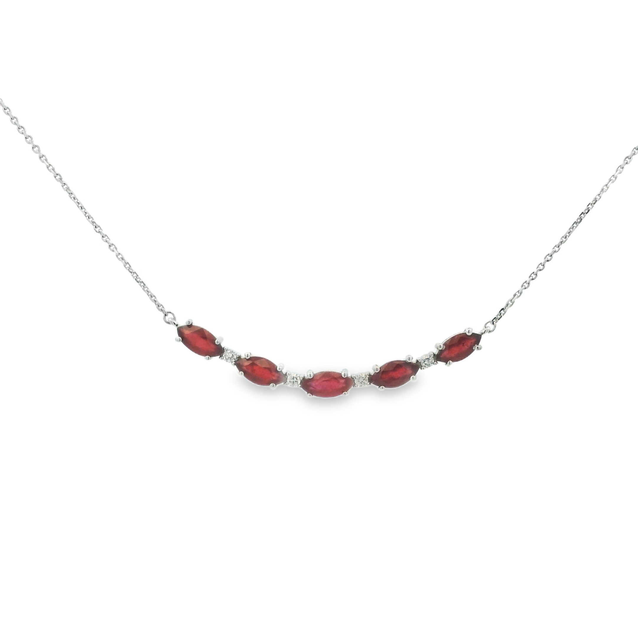 RUBY PENDANT NECKLACE