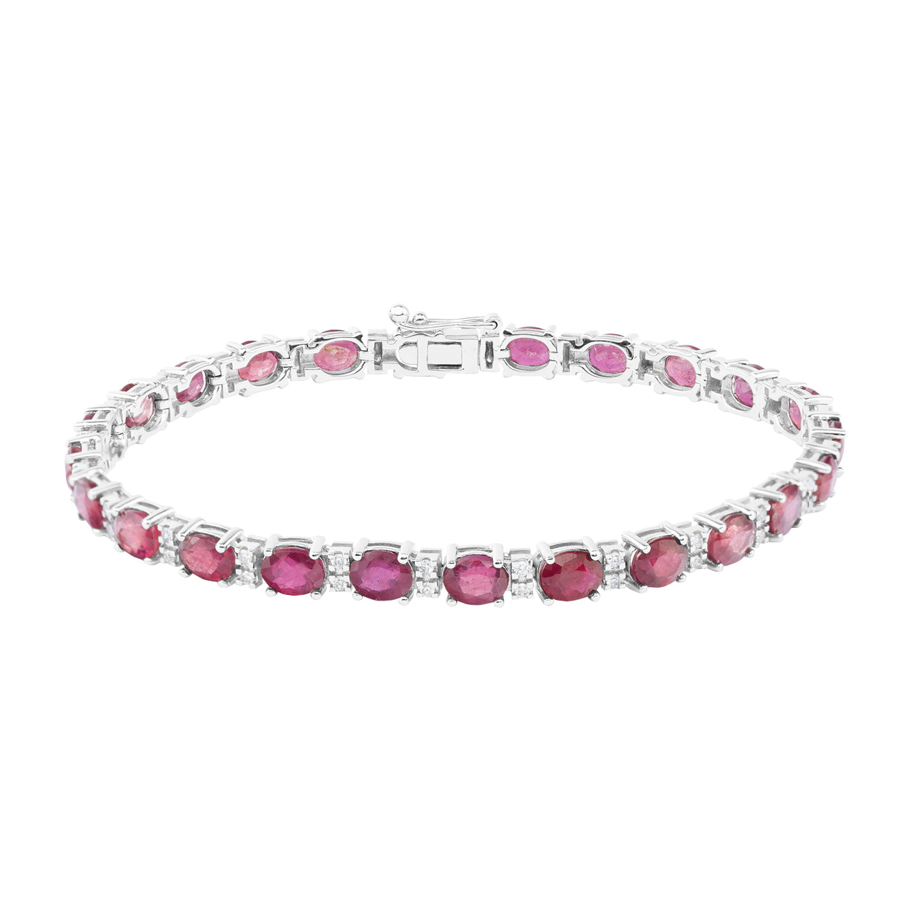 RUBY TENNIS BRACELET