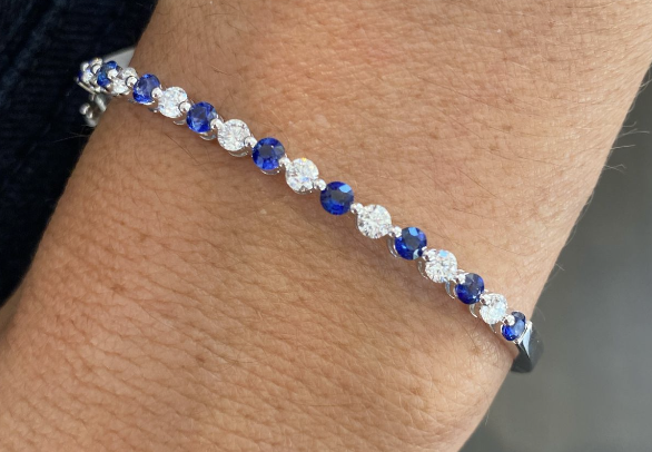 SAPPHIRES WILLOW BANGLE