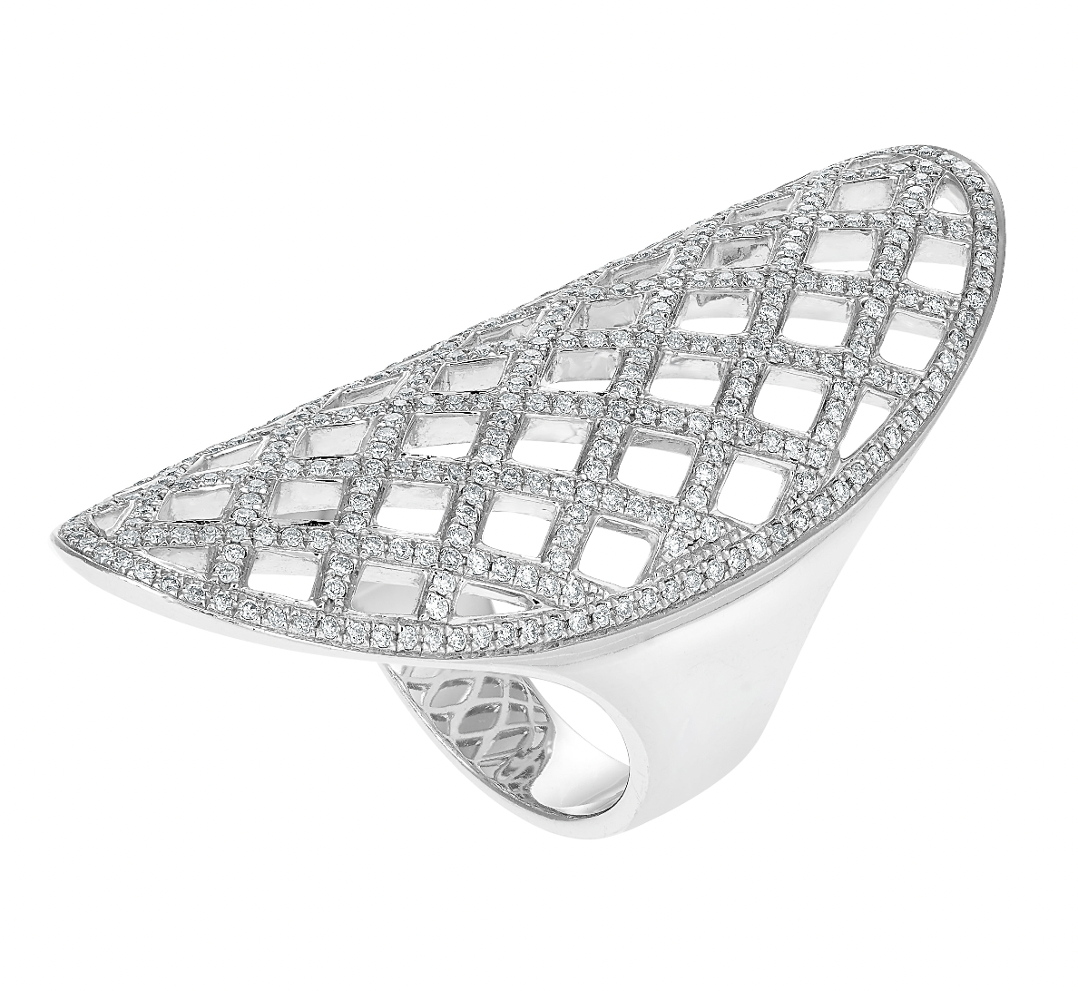 SHIELD RING 1.16 CTS
