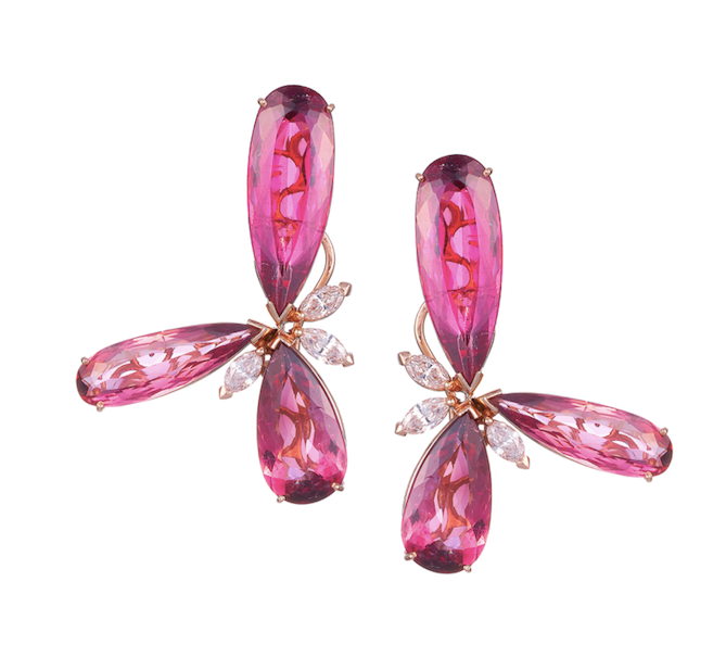 ROSE PETAL EARRINGS