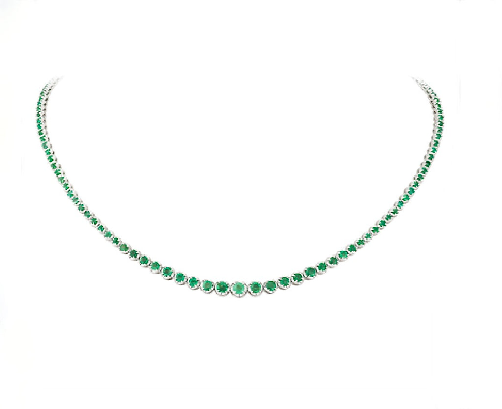 EMERALD NECKLACE (GRADUATED)