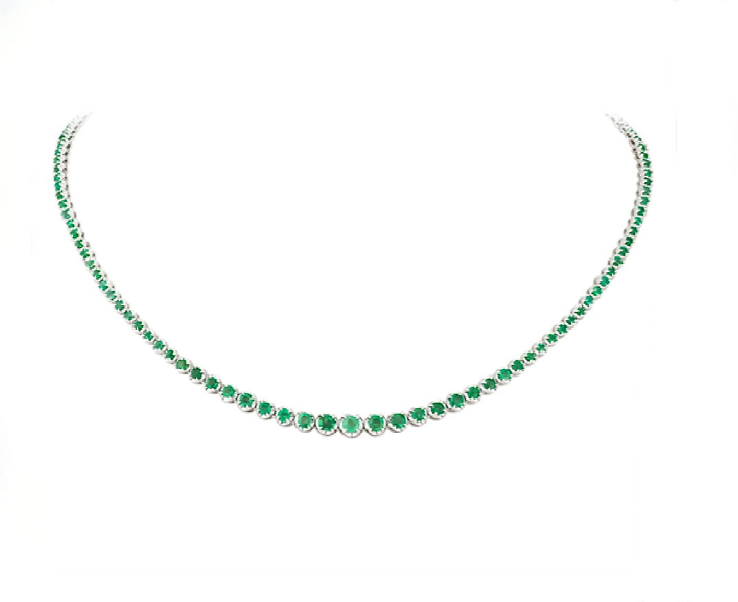 EMERALD NECKLACE (GRADUATED)