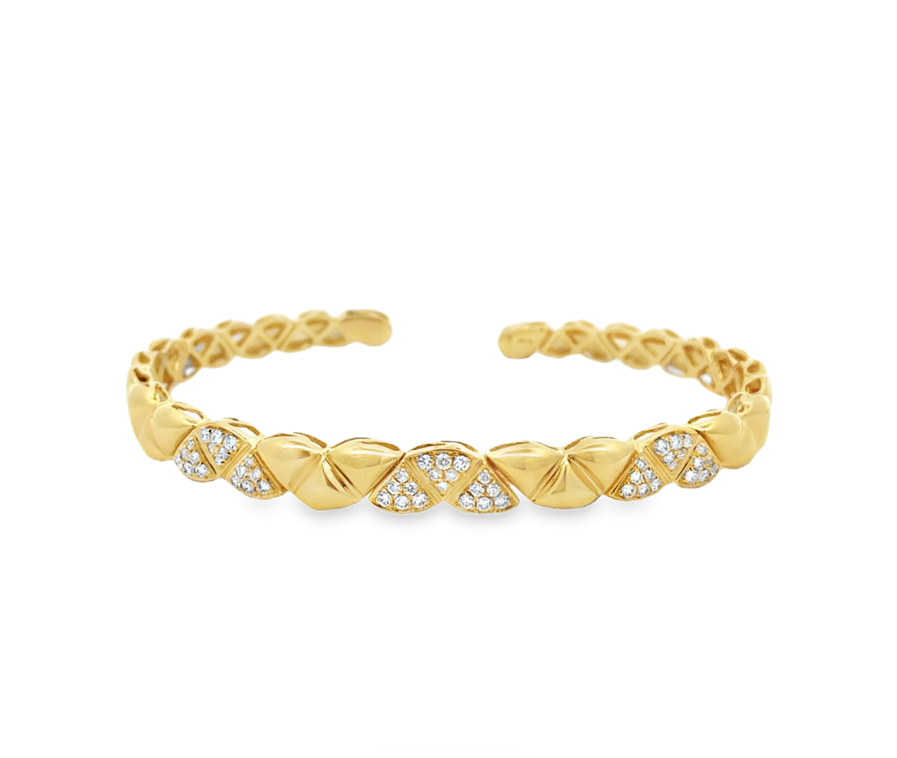 MAREA WHITE GOLD CUFF