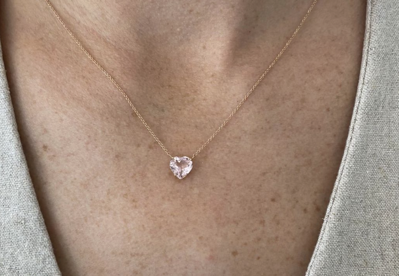 TOURMALINE HEART PENDANT
