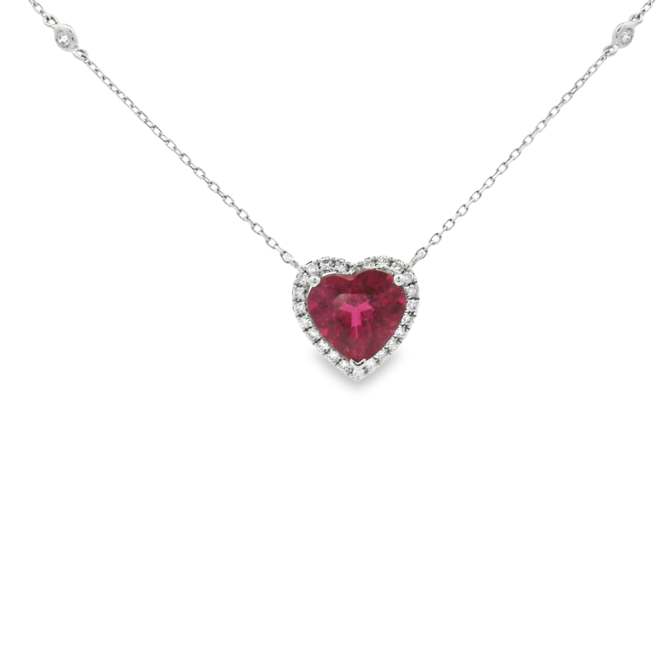 TOURMALINE HEART PENDANT