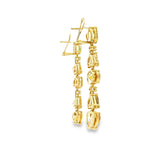 CITRINE SWAY DANGLE EARRINGS