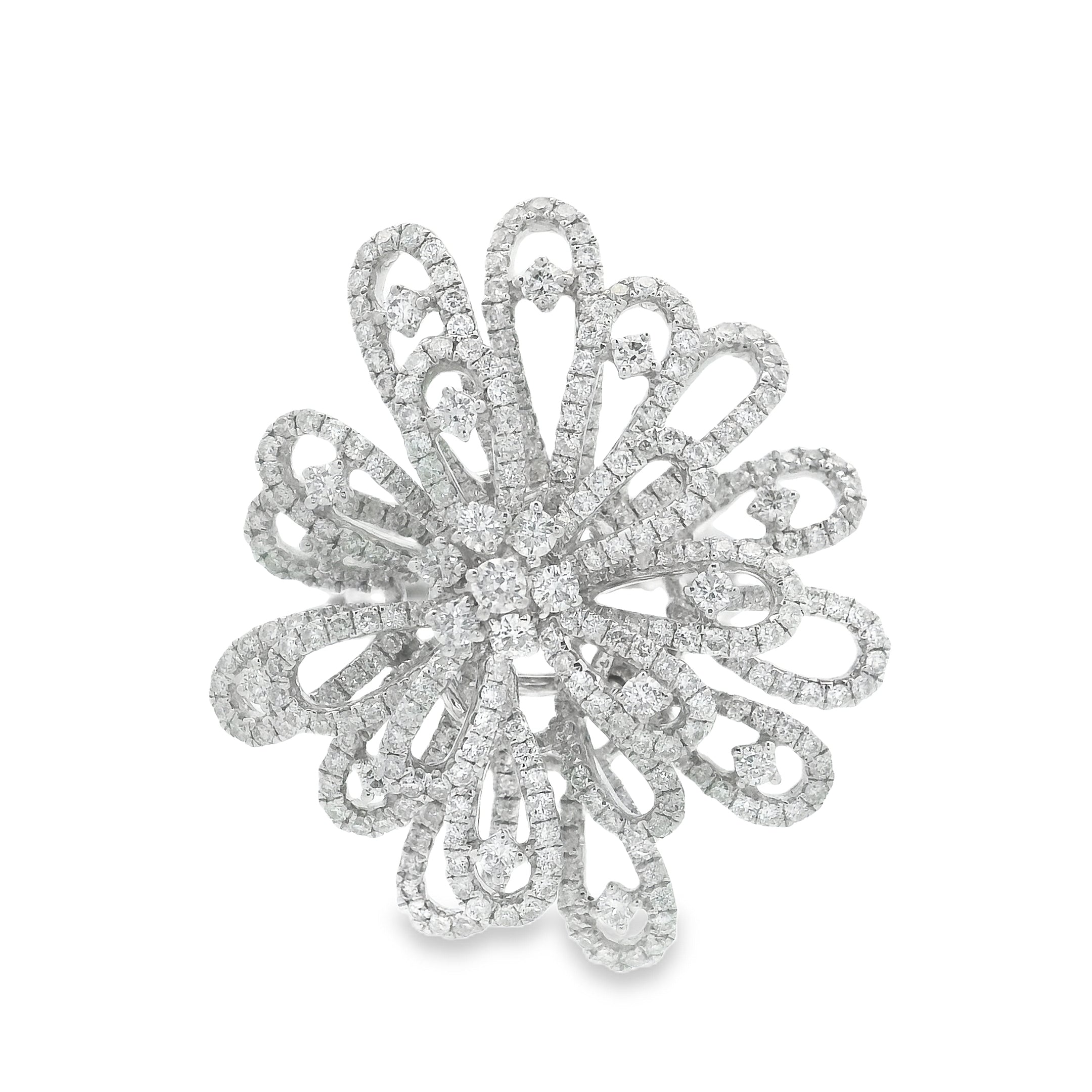 AURUM BLOSSOM DIAMOND RING