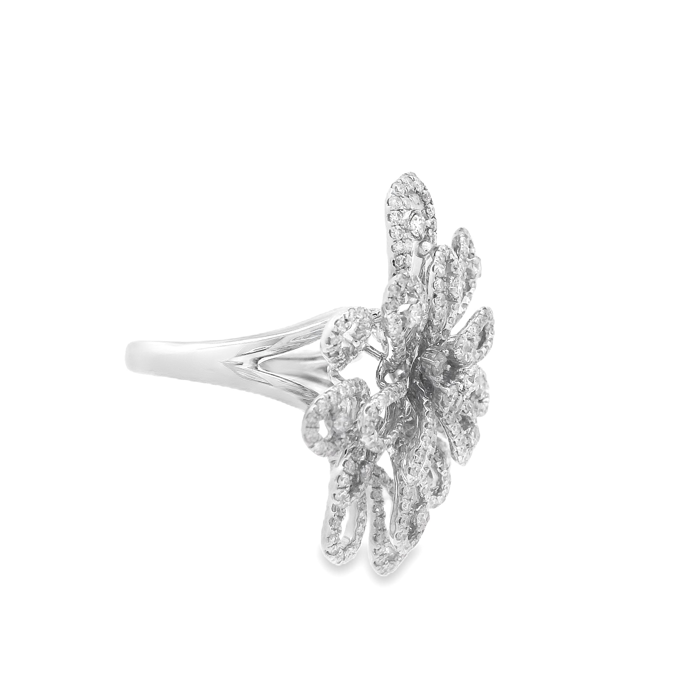 AURUM BLOSSOM DIAMOND RING