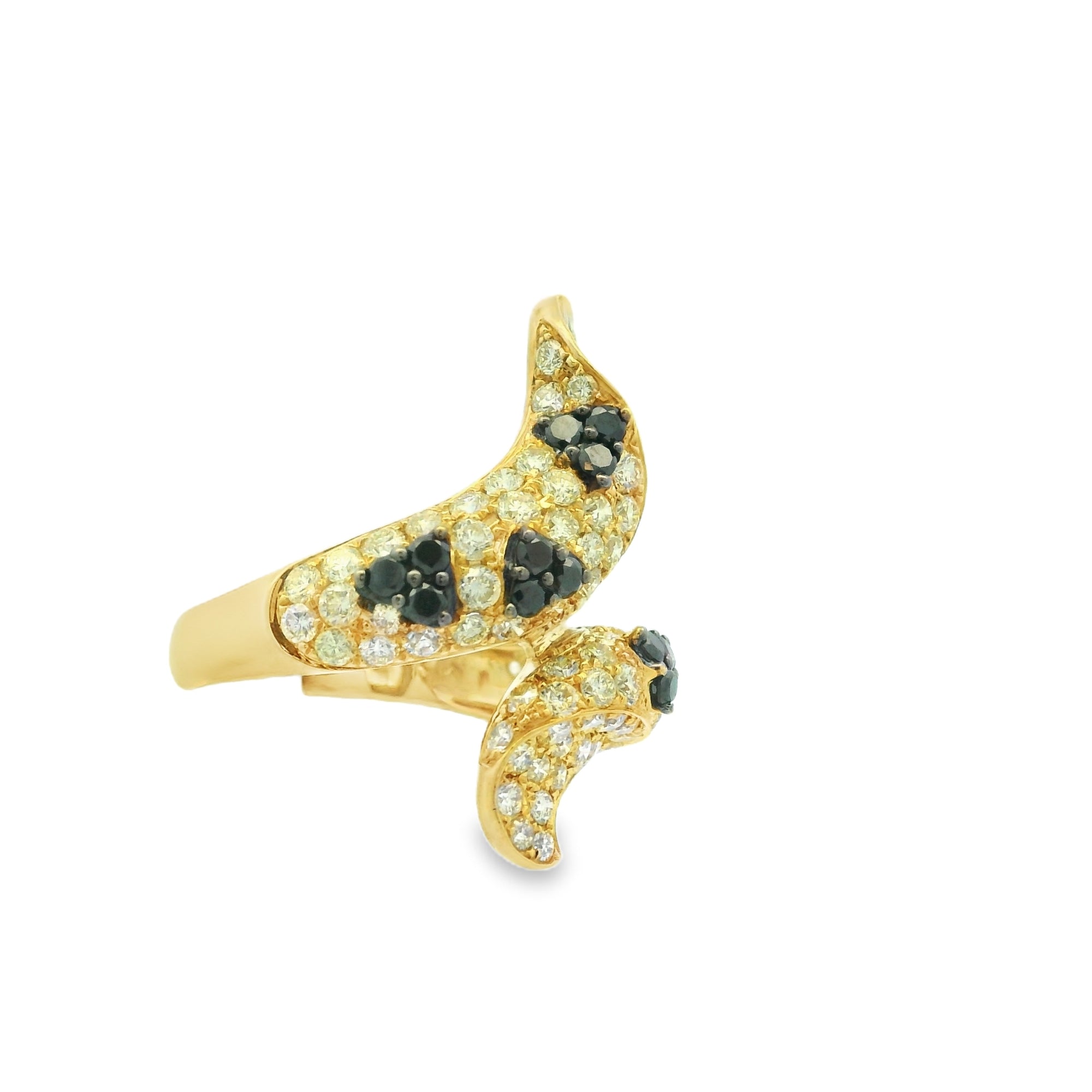 AURUM HELIX COCKTAIL RING
