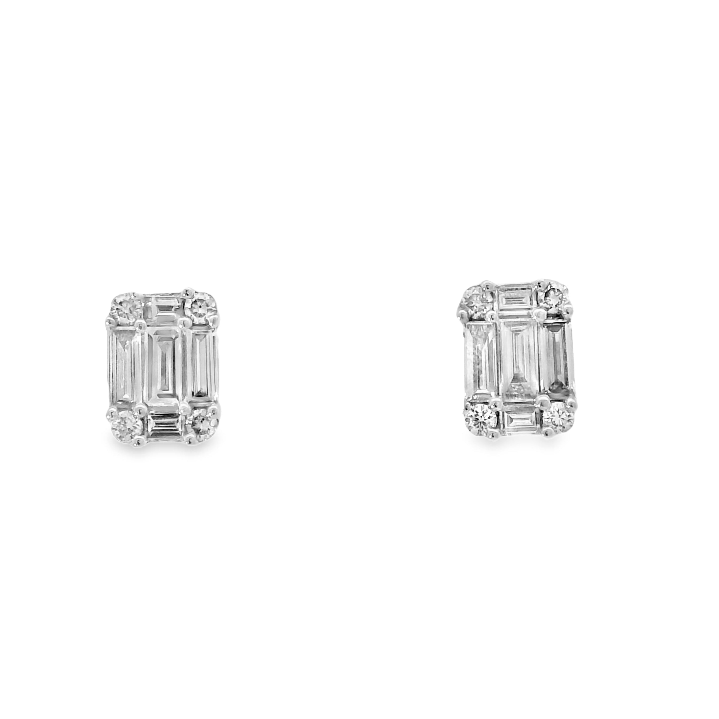 MINI BAGUETTE STUDS