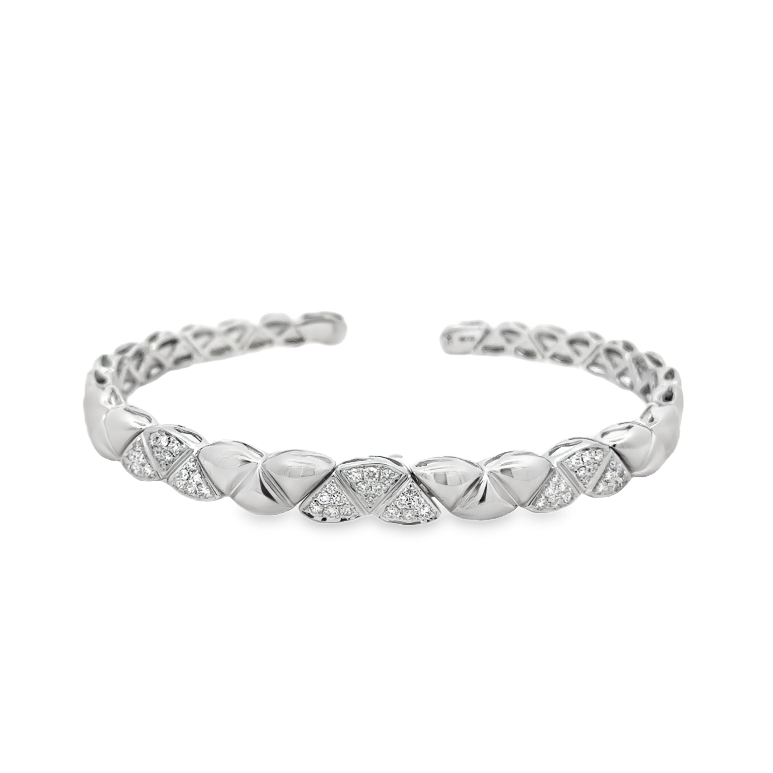 MAREA WHITE GOLD CUFF