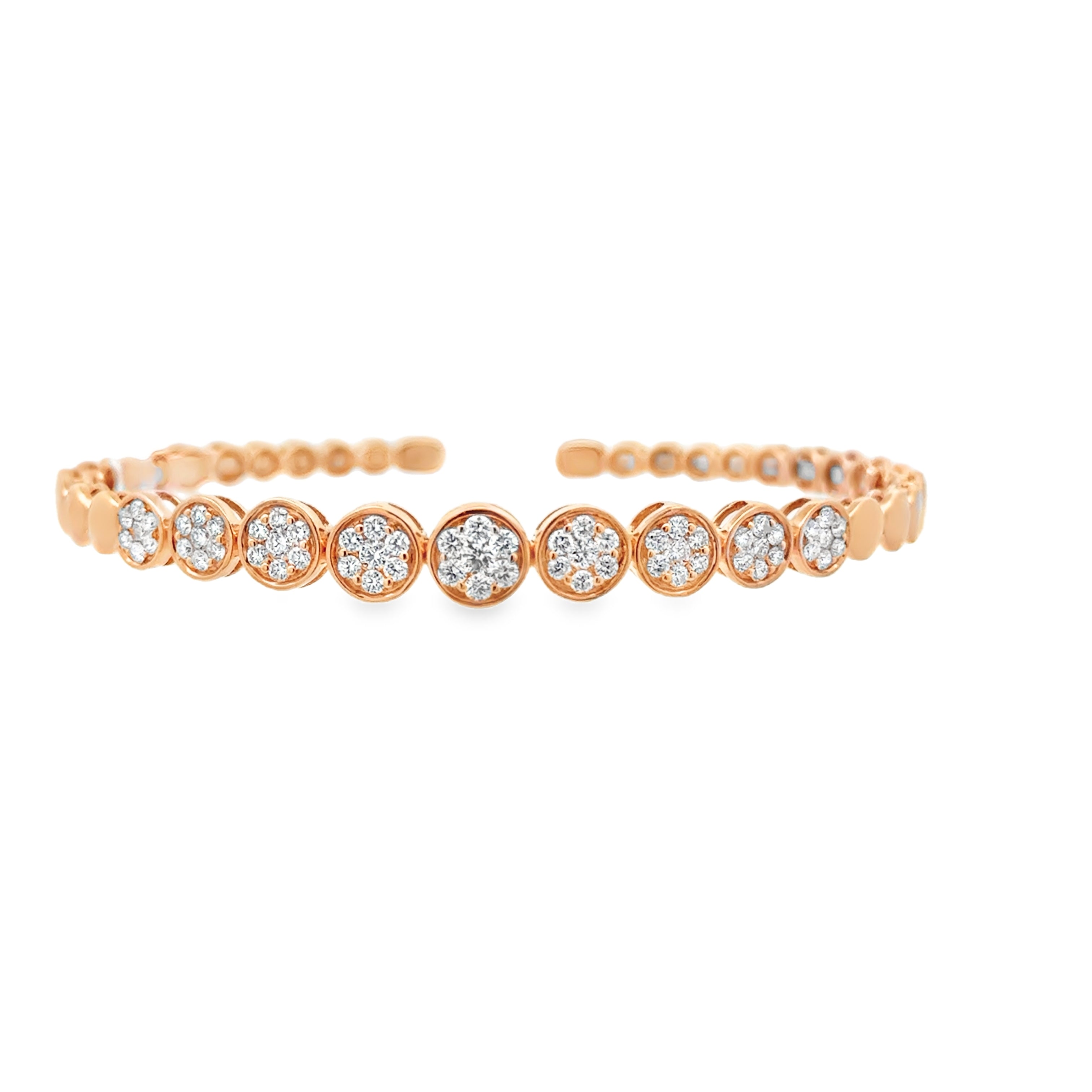 LUMINARY LOOP ROSE GOLD CUFF