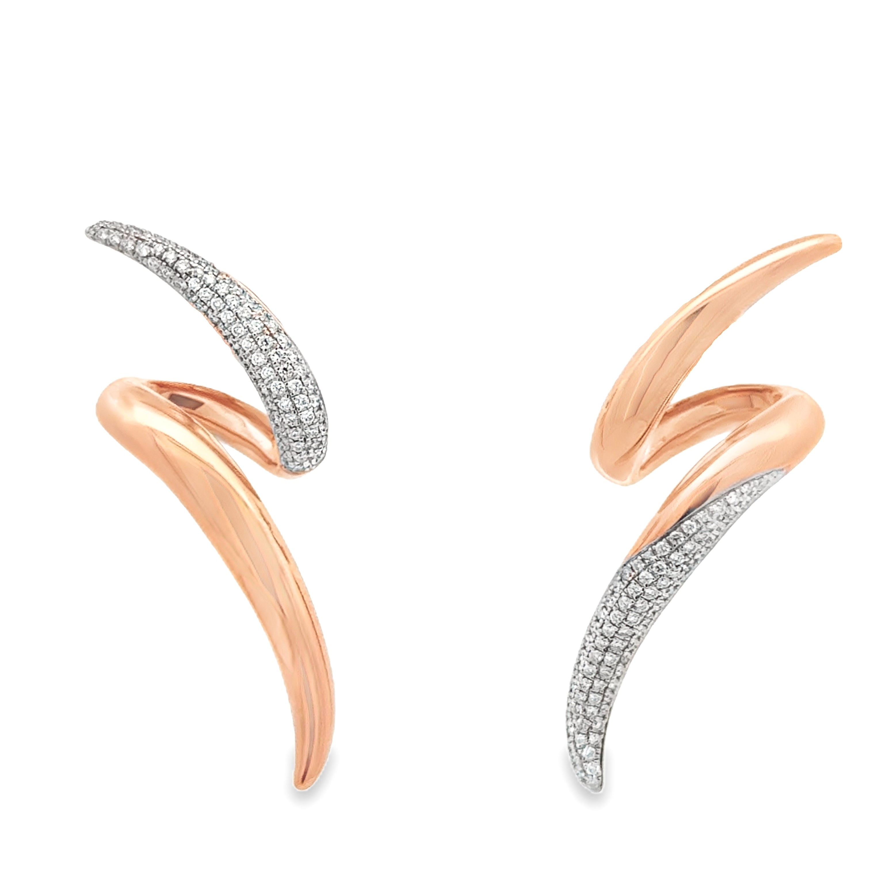 RETRO-CHIC DIAMOND EARRINGS