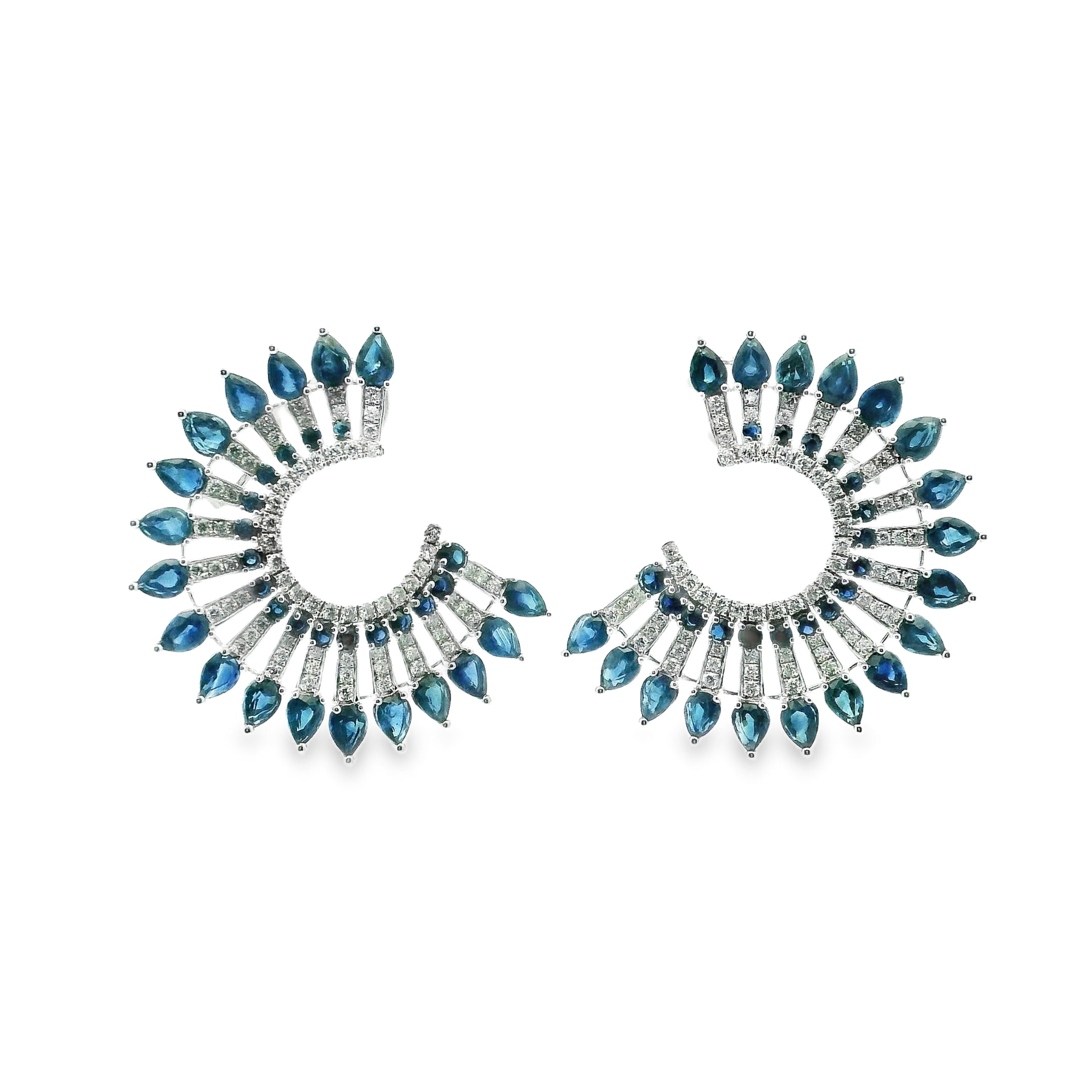 CAROUSEL SAPPHIRE EARRINGS