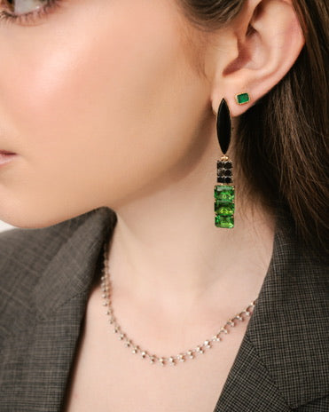 EMERALD STUDS