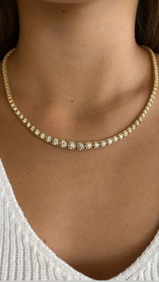 DIAMOND GRADUATED GRAND NECKLACE