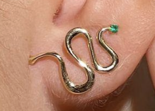 VERDE SNAKE EARRINGS