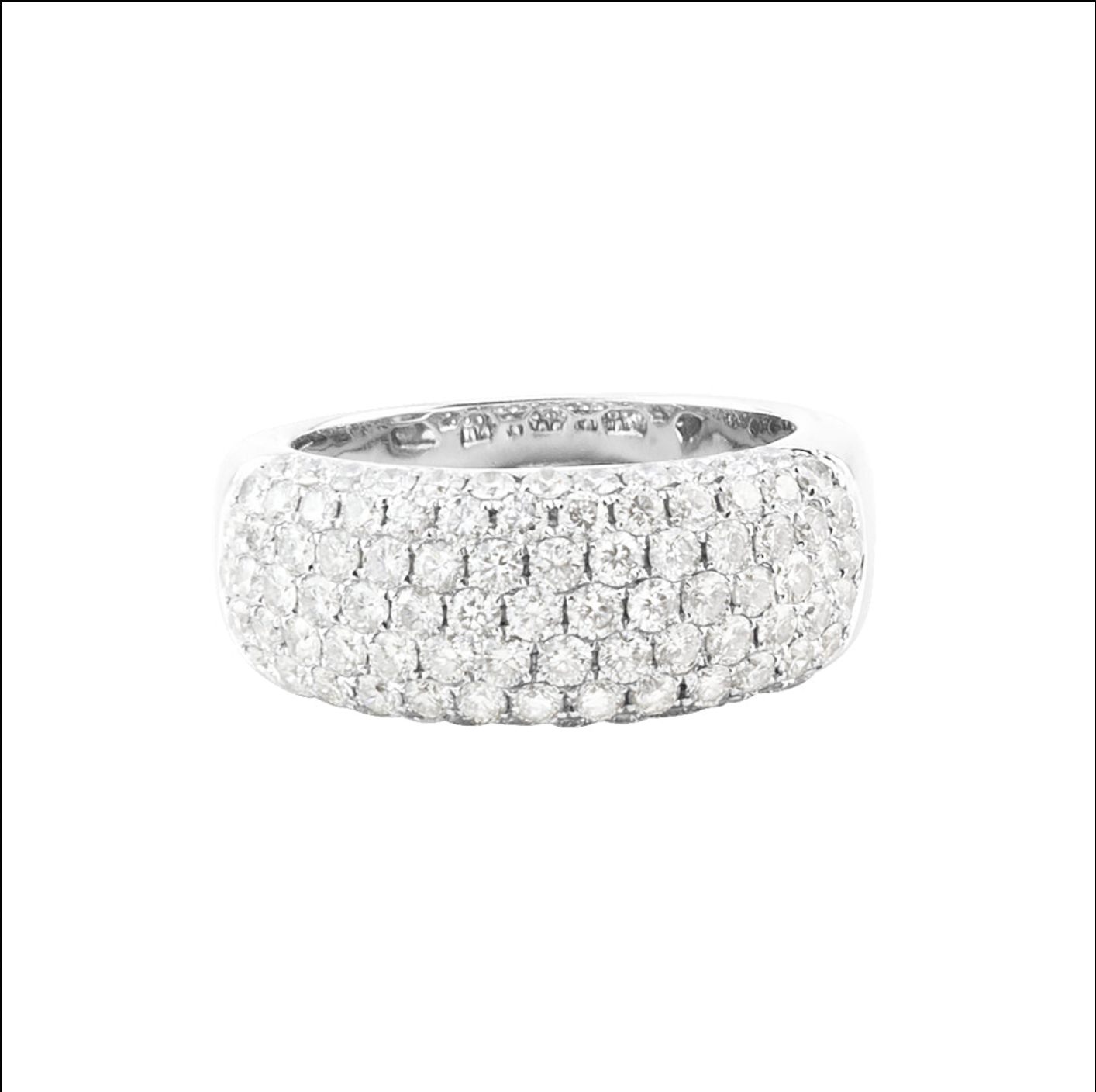 PAVE BAND RING