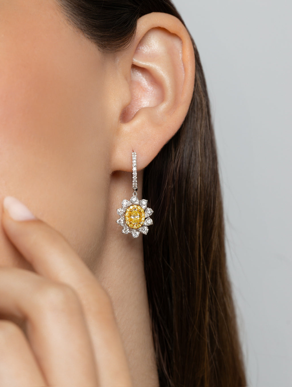 SUNFIRE CASCADE DROP EARRINGS