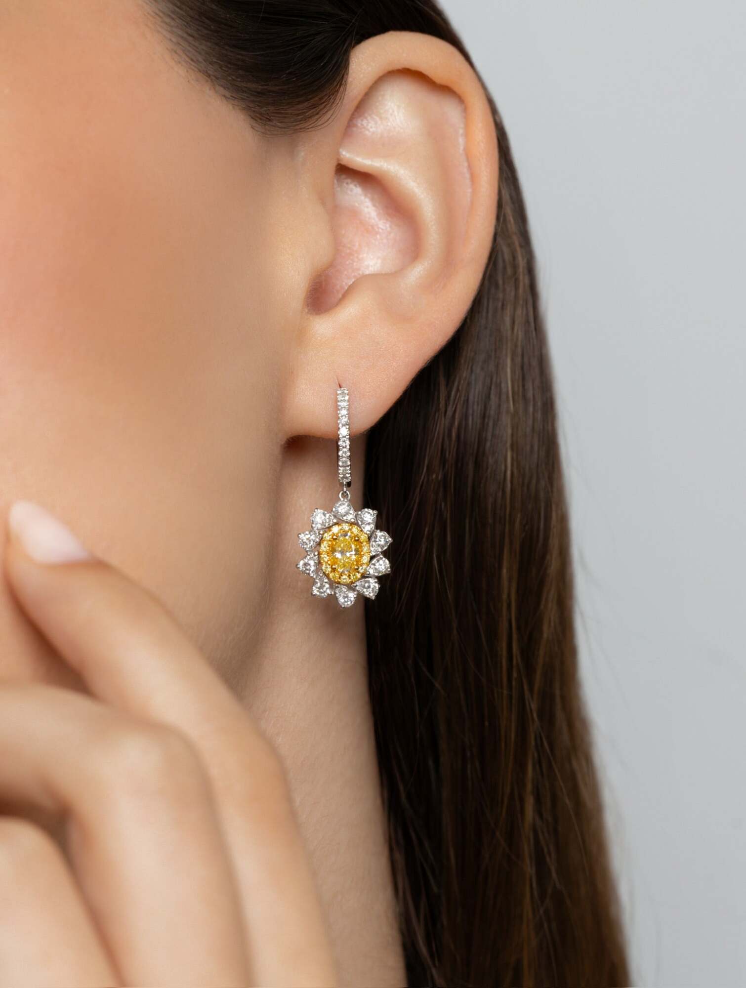 SUNFIRE CASCADE DROP EARRINGS