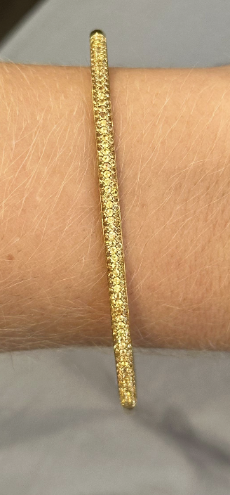 YELLOW SAPPHIRE BANGLE