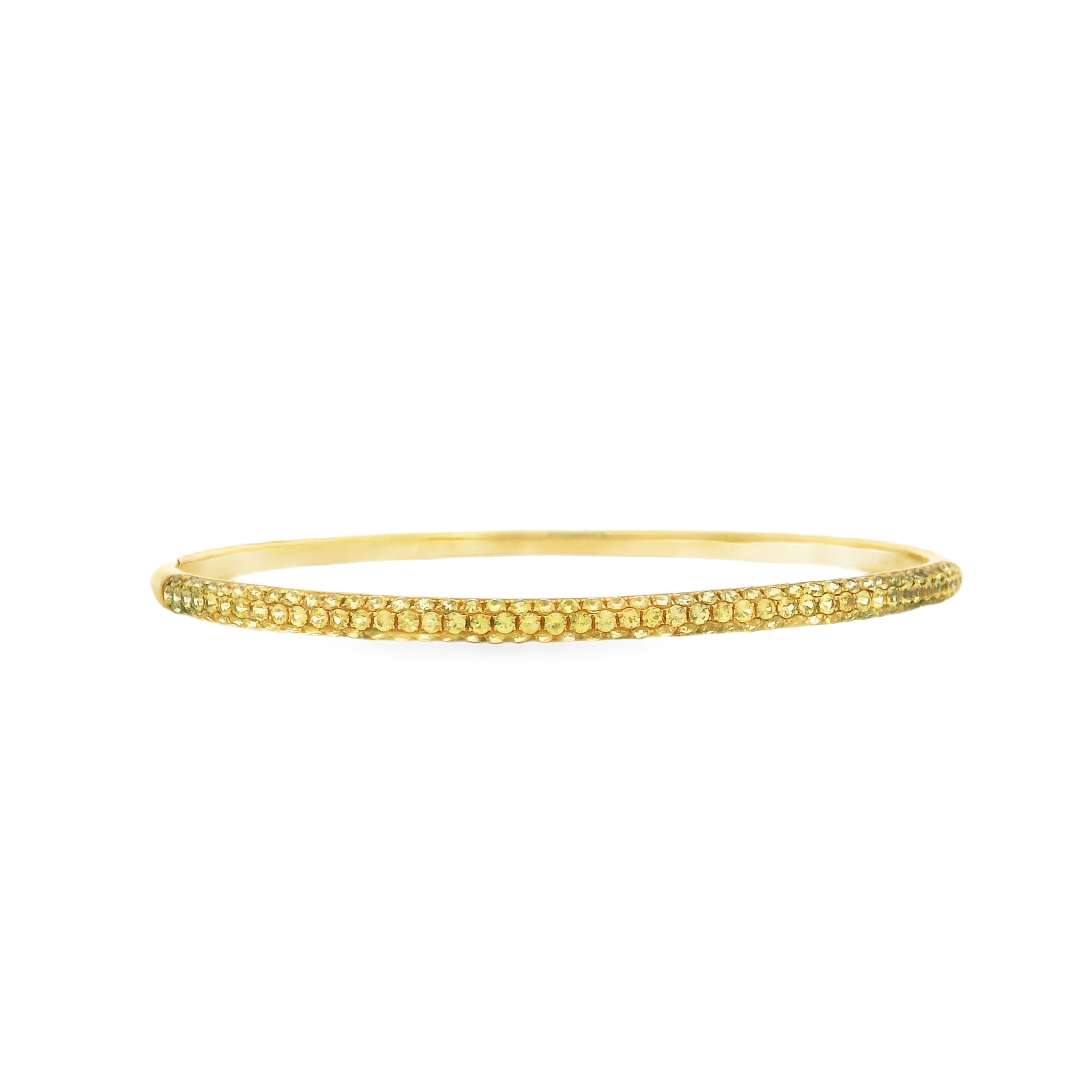 YELLOW SAPPHIRE BANGLE