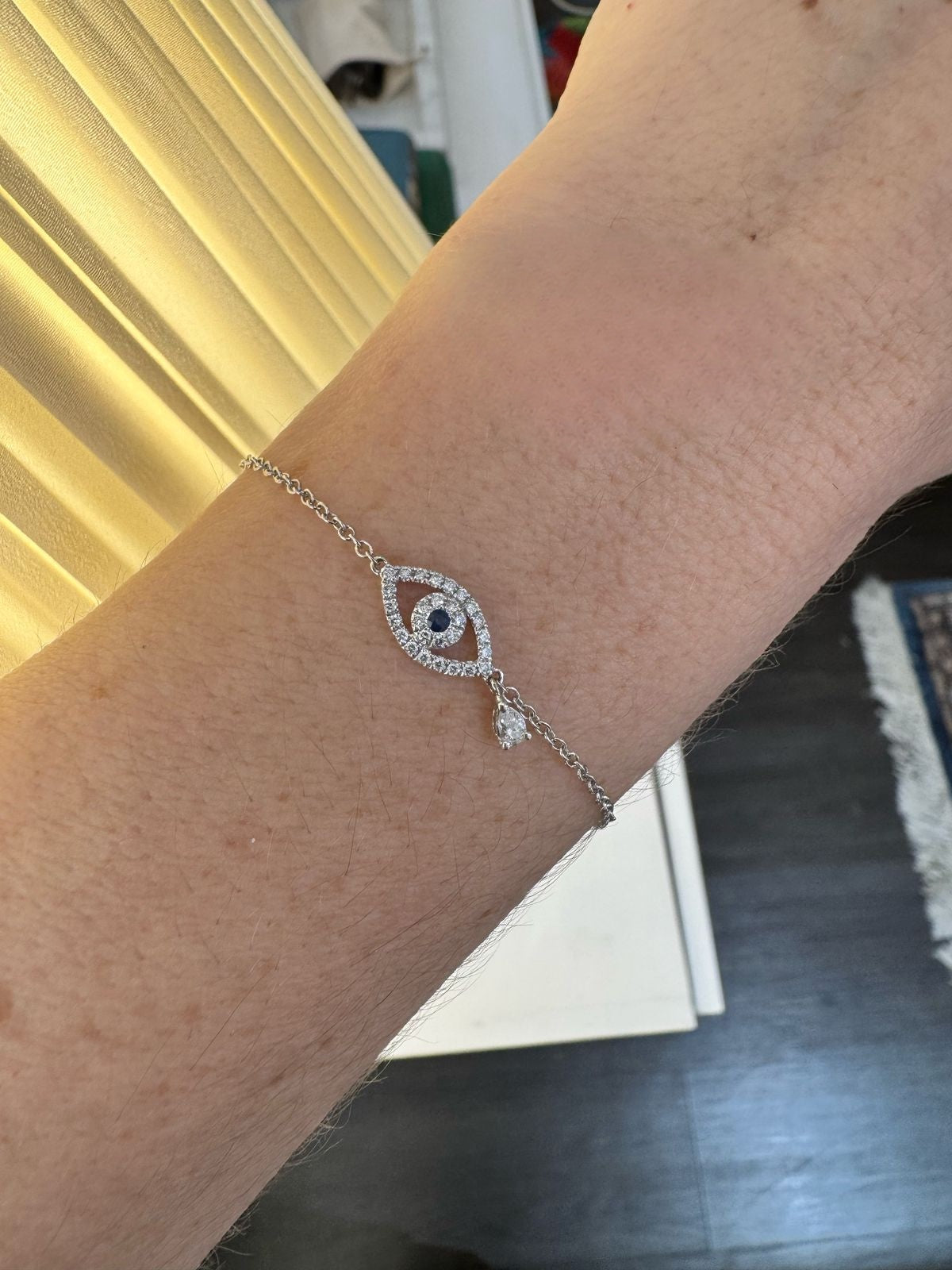 EVIL EYE ADJUSTABLE BRACELET
